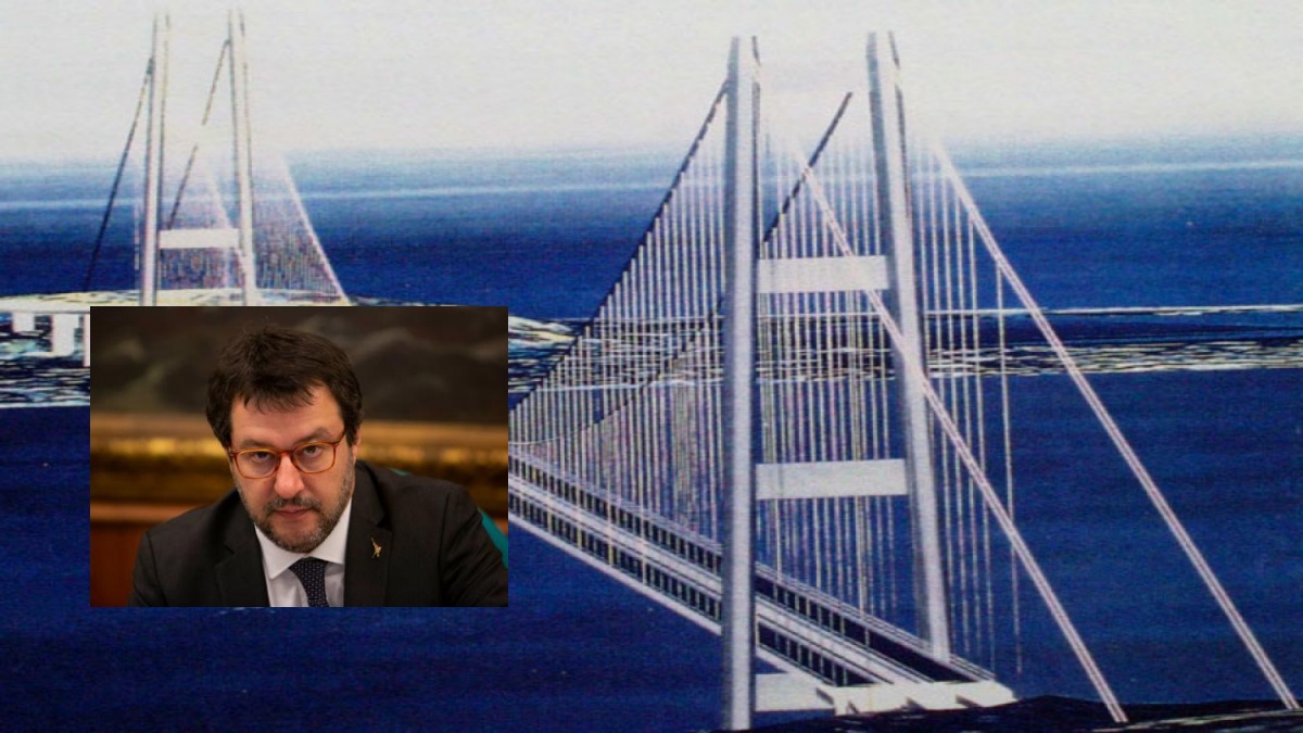 Ponte sullo Stretto, Salvini: «Si farà, l’avvio entro 2 anni»