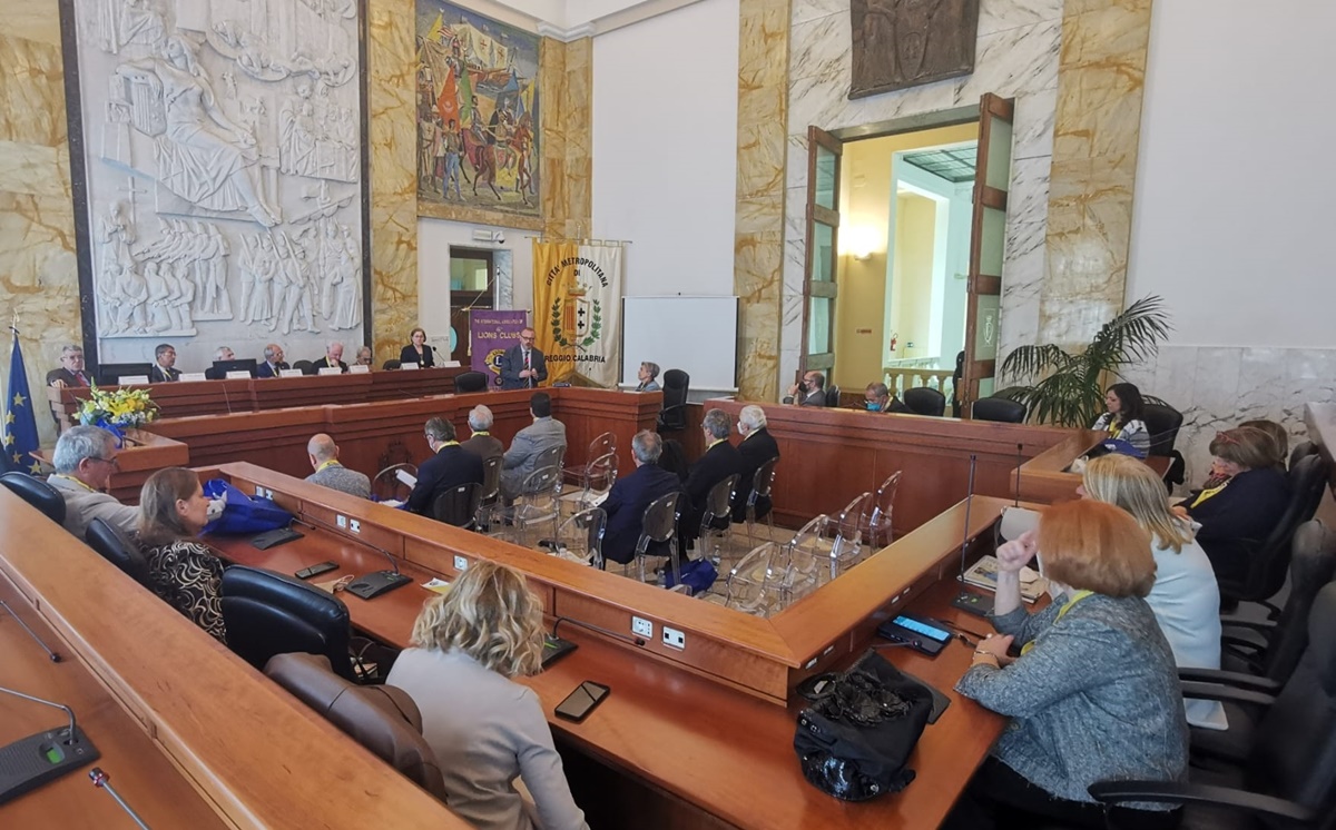 Congresso Lions a Reggio Calabria, Versace: «Vetrina importante per la città»
