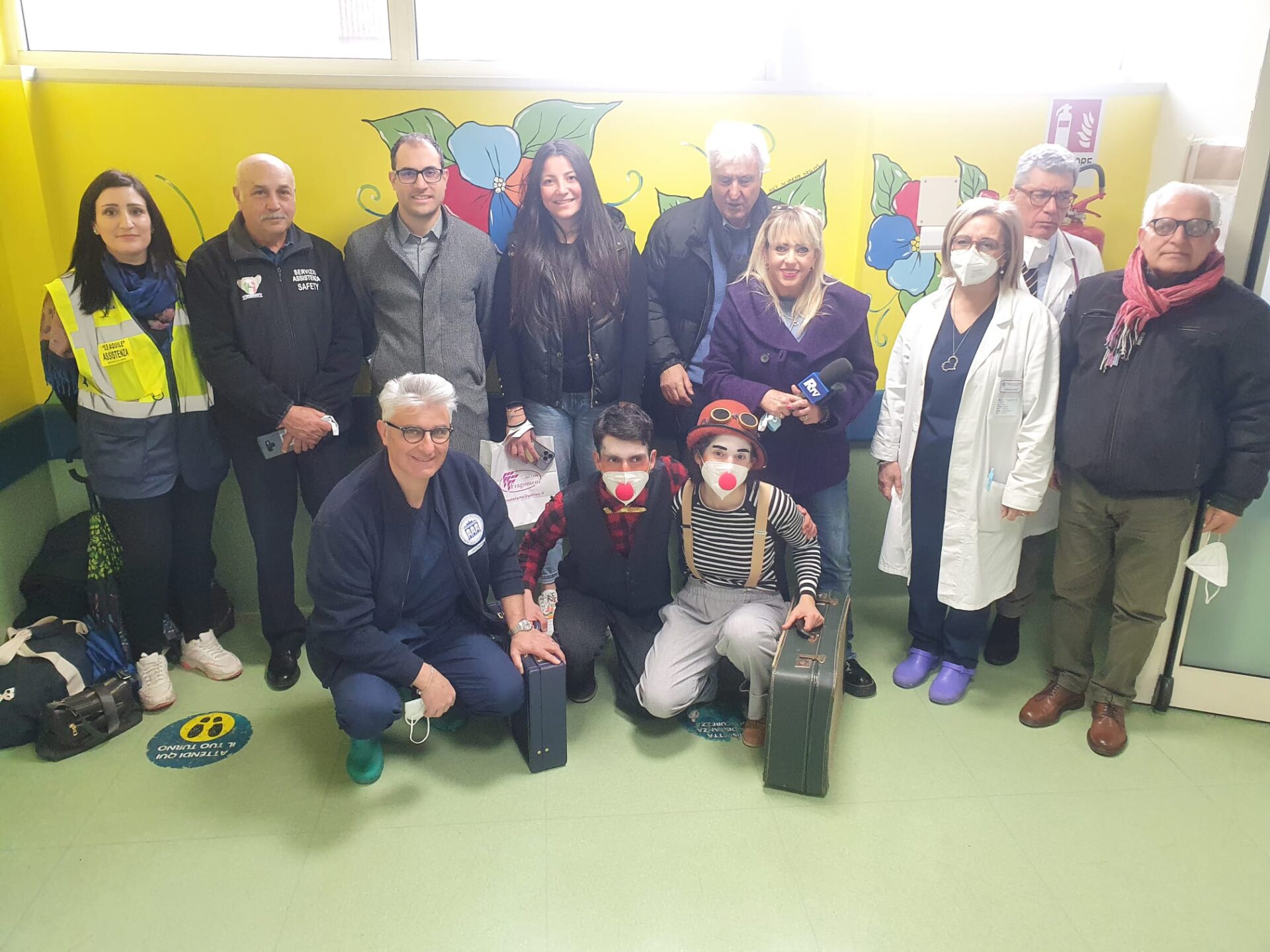 Reggio, “Incontriamoci Sempre” visita il reparto pediatrico del Gom