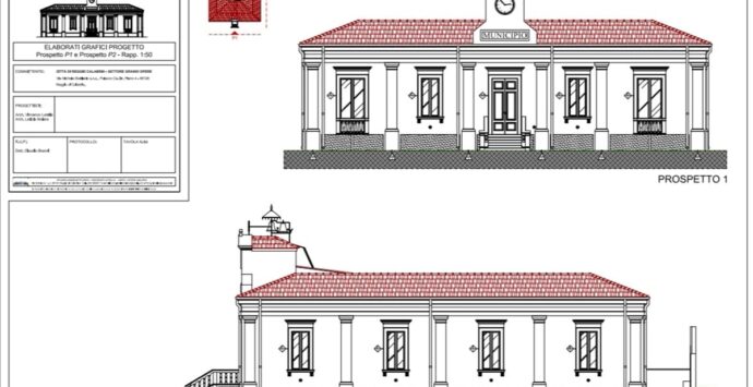 Reggio, lo storico palazzo dell’ex municipio a Pellaro verso la riqualificazione – FOTO e VIDEO